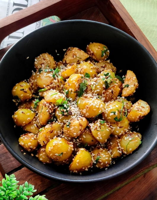 Sesame Tandoori Aloo